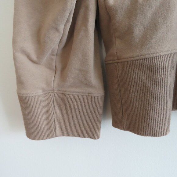 UNIVERSAL STANDARD Zoe Half Zip Pima Cotton Sweatshirt Quiet Luxury Casual Plus - Picture 6 of 13